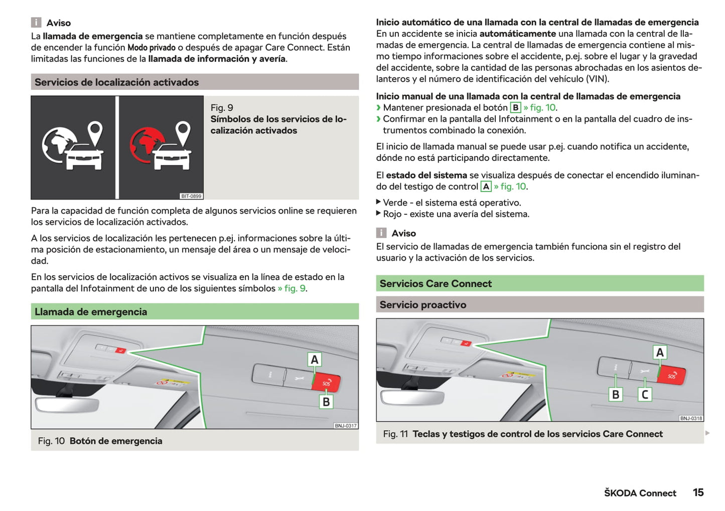 2017-2018 Skoda Fabia Owner's Manual | Spanish