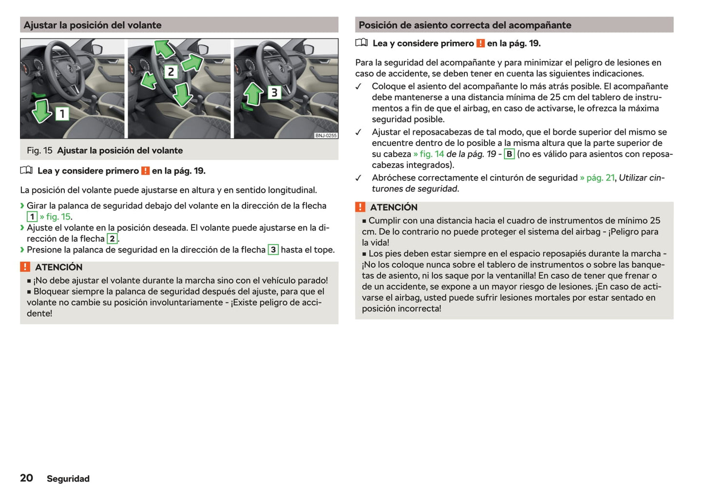 2017-2018 Skoda Fabia Owner's Manual | Spanish