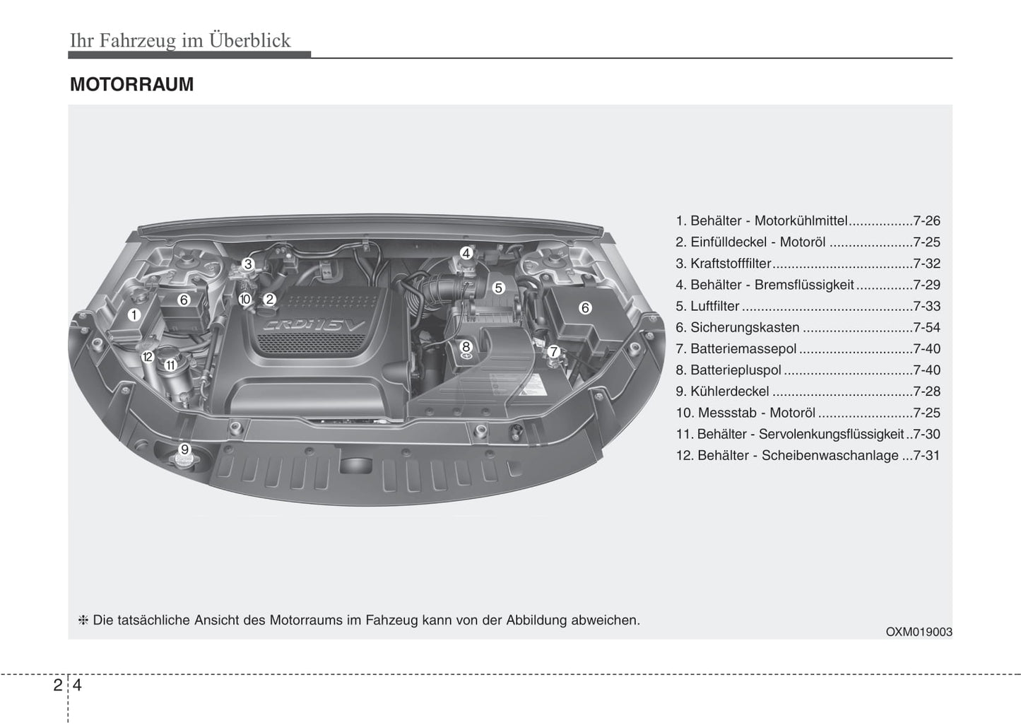 2010-2011 Kia Sorento Owner's Manual | German