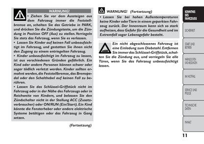 2013-2014 Fiat Freemont Bedienungsanleitung | Deutsch