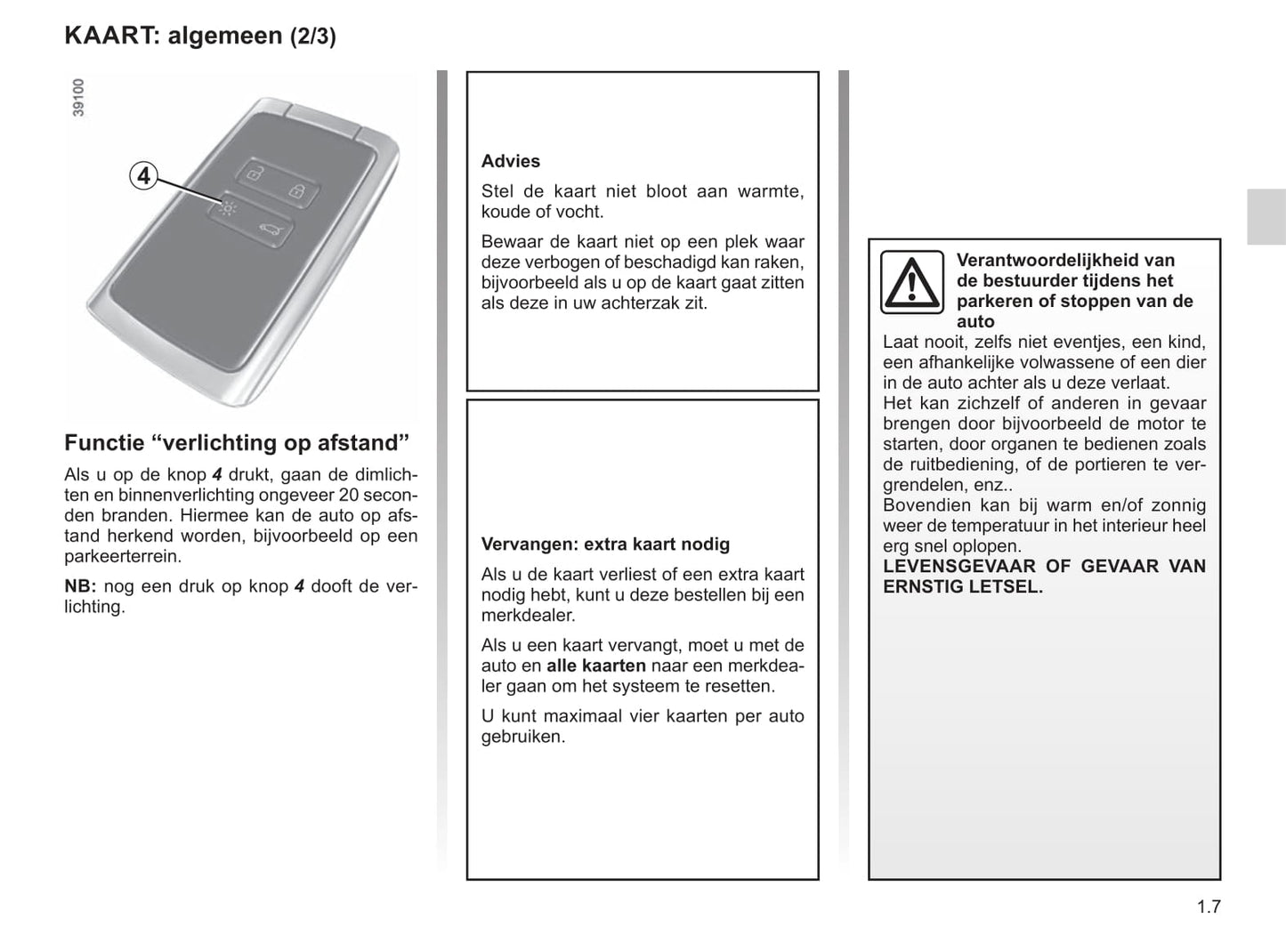 2021-2022 Renault Kadjar Owner's Manual | Dutch