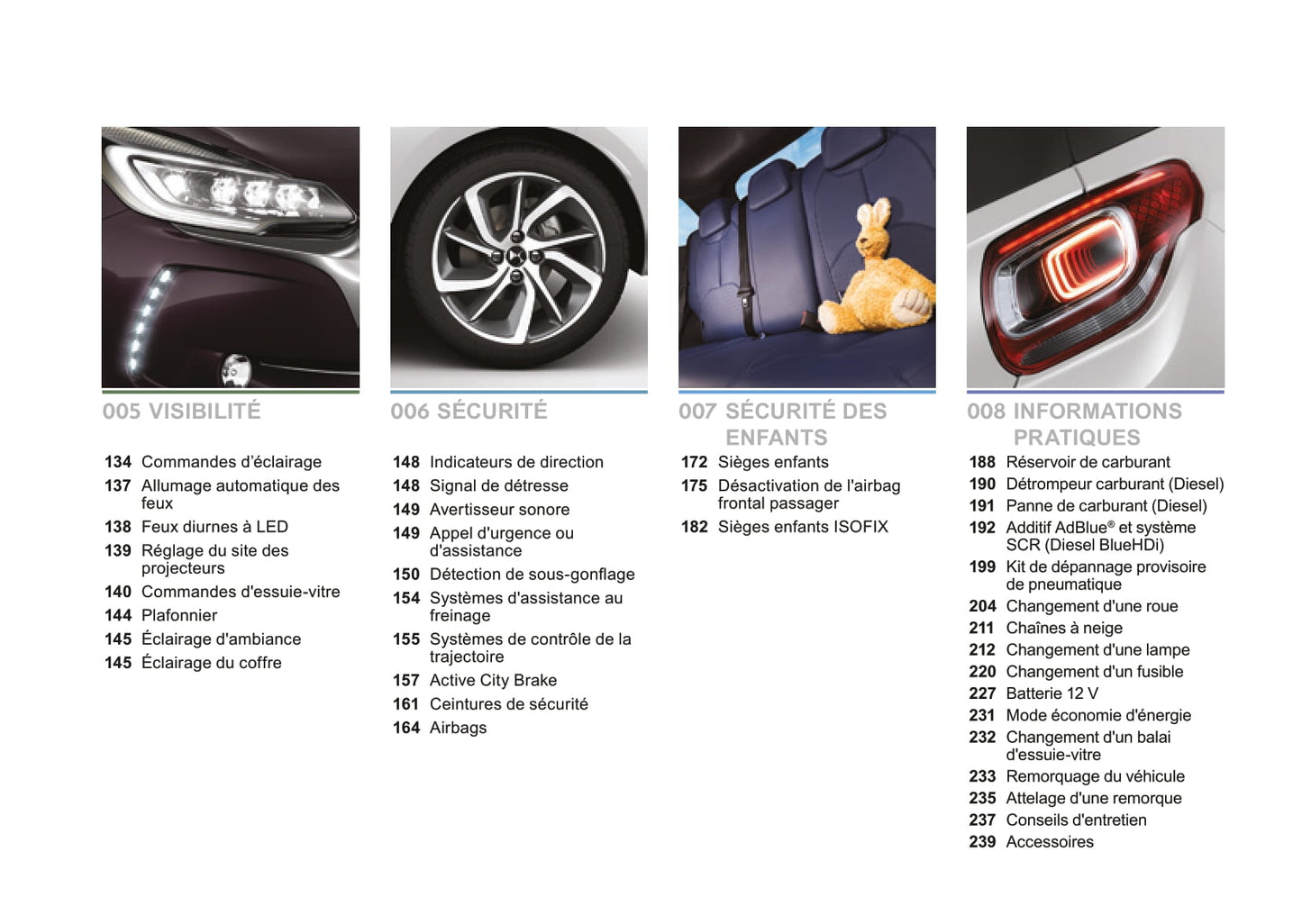 2016-2017 DS Automobiles DS 3 Bedienungsanleitung | Französisch