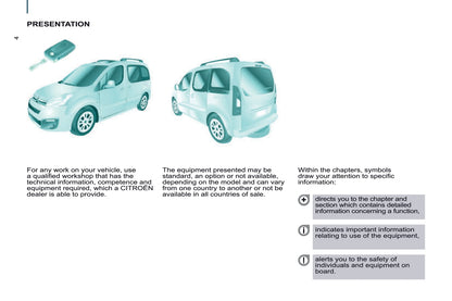 2016 Citroën Berlingo Multispace Owner's Manual | English