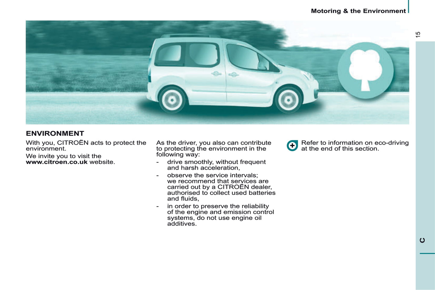 2016 Citroën Berlingo Multispace Owner's Manual | English