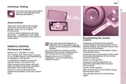 2016 Citroën Berlingo Multispace Owner's Manual | English