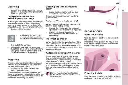 2016 Citroën Berlingo Multispace Owner's Manual | English