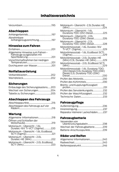 2011-2012 Ford Mondeo Bedienungsanleitung | Deutsch