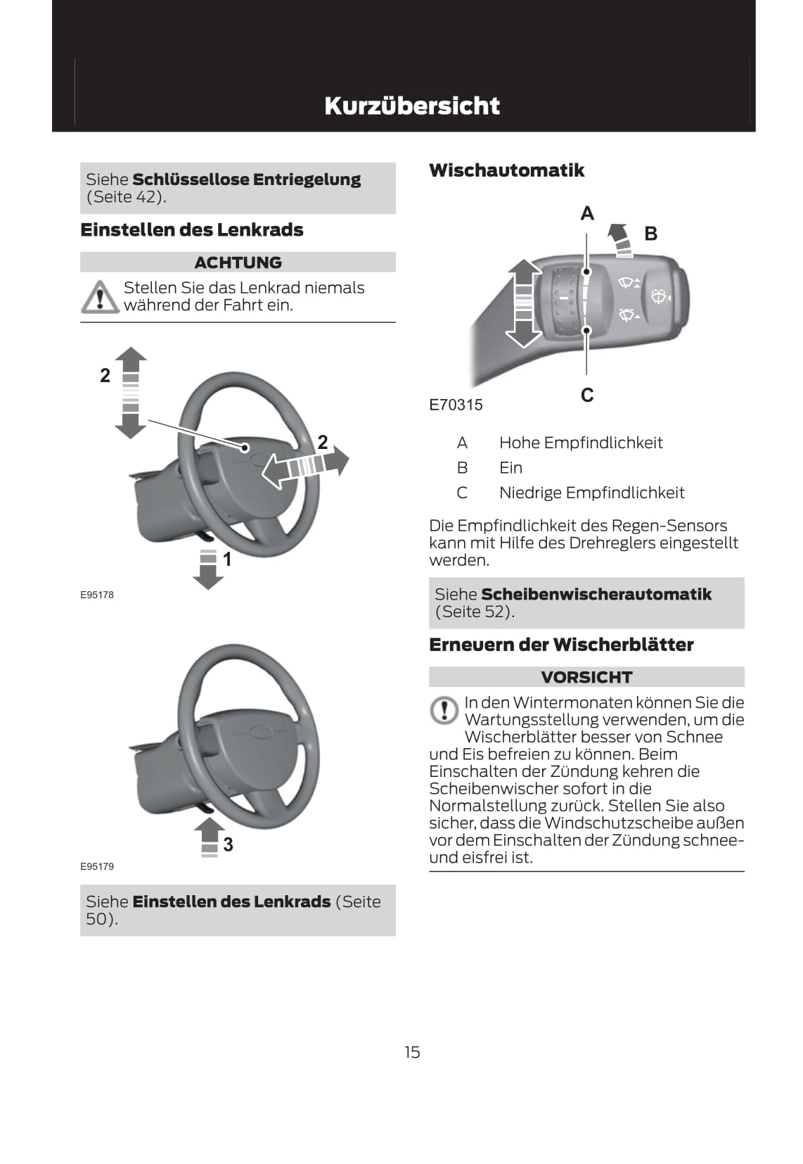 2011-2012 Ford Mondeo Owner's Manual | German