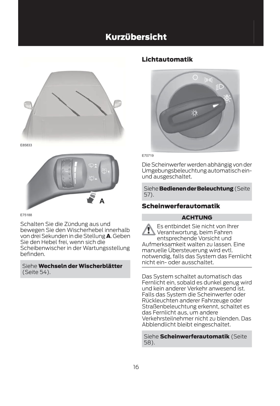 2011-2012 Ford Mondeo Owner's Manual | German