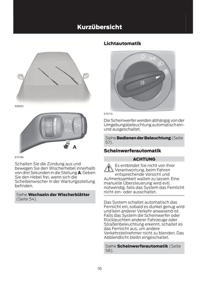 2011-2012 Ford Mondeo Bedienungsanleitung | Deutsch