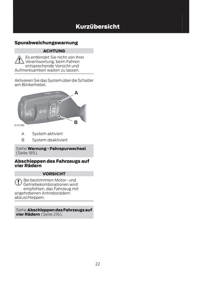 2011-2012 Ford Mondeo Owner's Manual | German