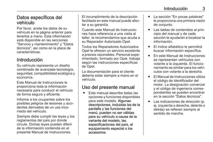 2018 Opel Cascada Owner's Manual | Spanish