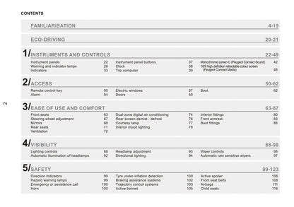 2011-2013 Peugeot RCZ Owner's Manual | English