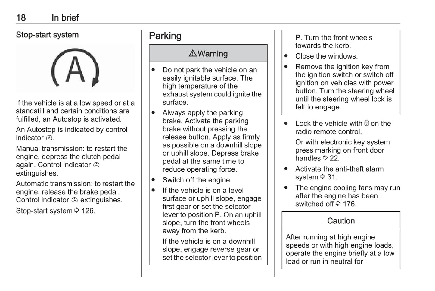 2019 Opel Crossland X Owner's Manual | English