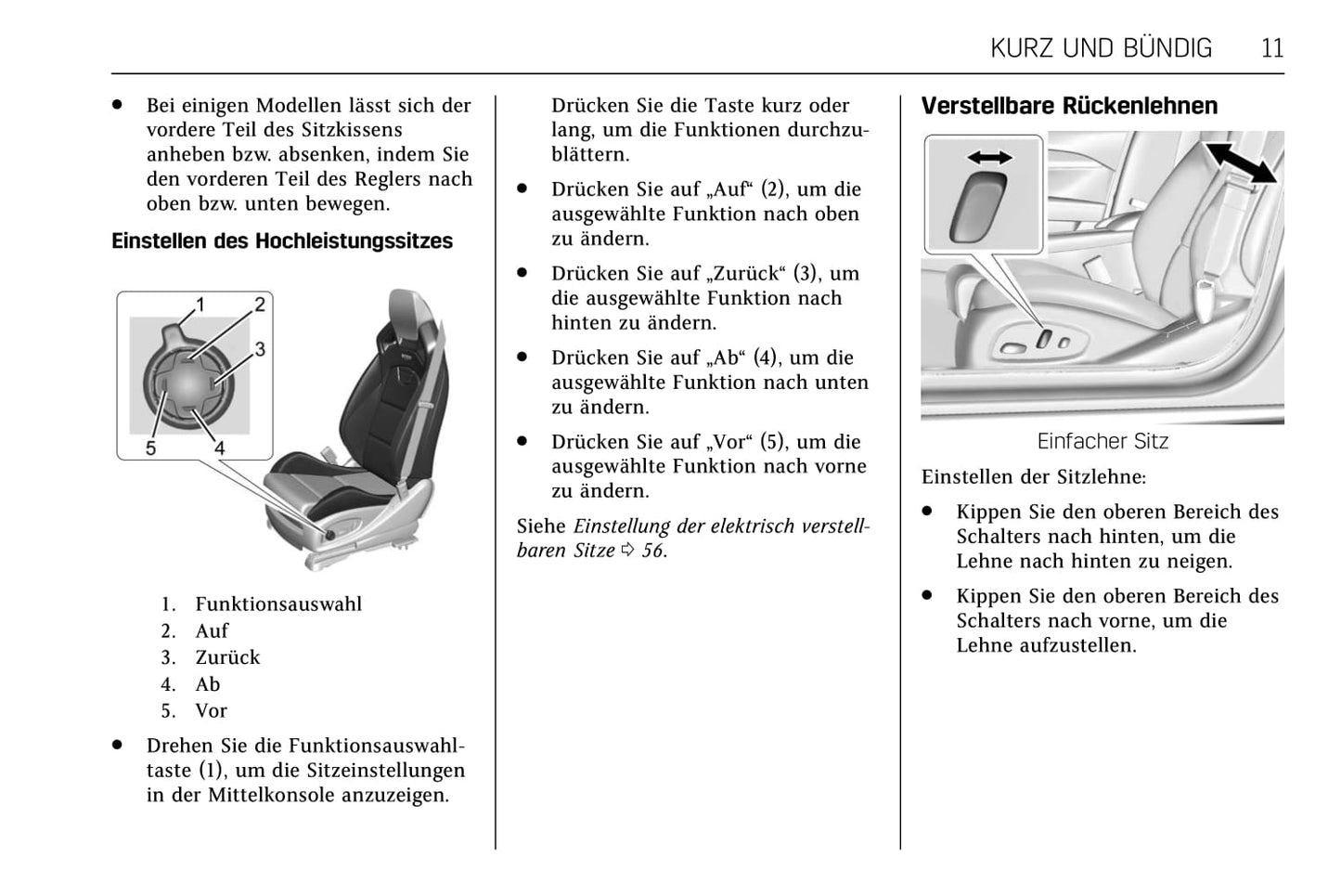 2012-2018 Cadillac ATS/ATS-V Owner's Manual | German