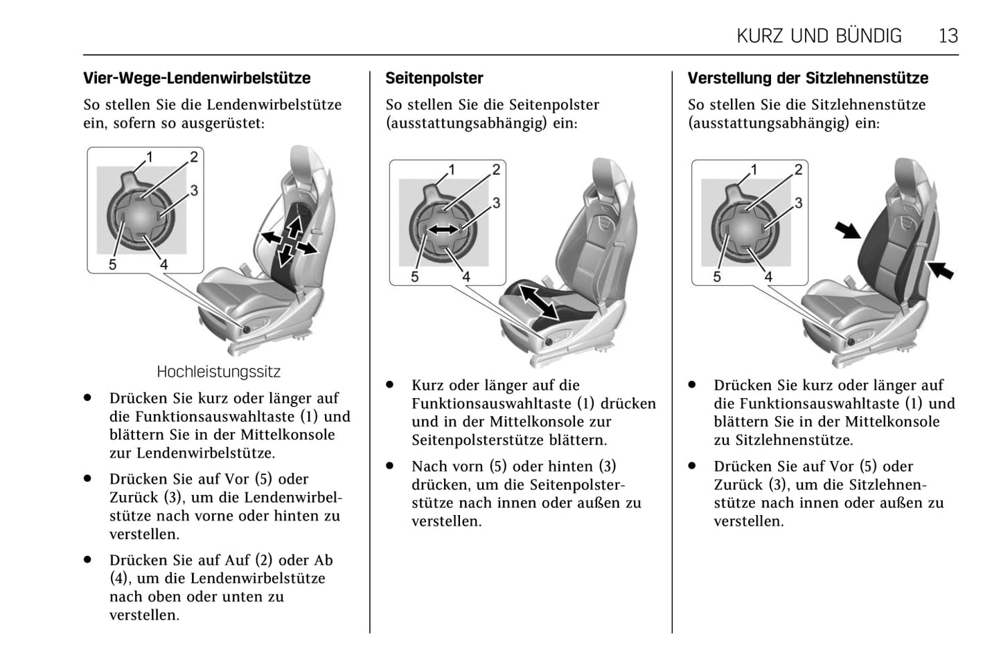 2012-2018 Cadillac ATS/ATS-V Bedienungsanleitung | Deutsch