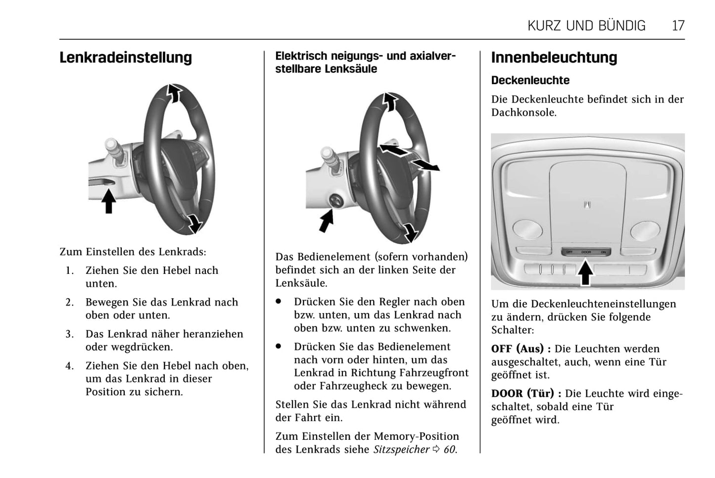 2012-2018 Cadillac ATS/ATS-V Bedienungsanleitung | Deutsch