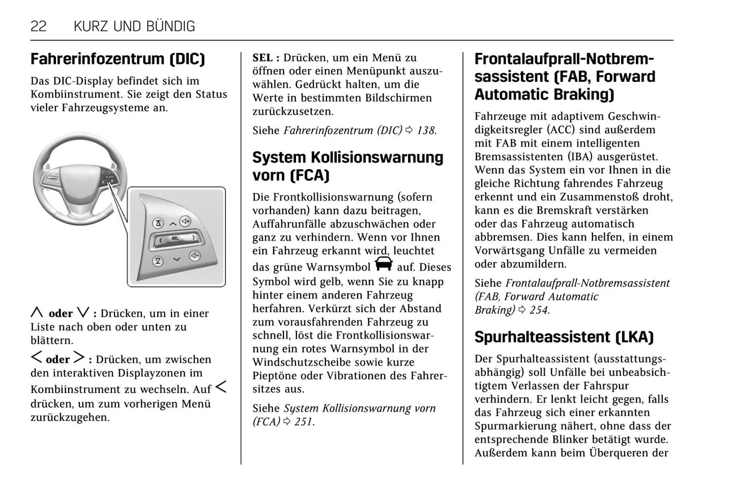 2012-2018 Cadillac ATS/ATS-V Bedienungsanleitung | Deutsch