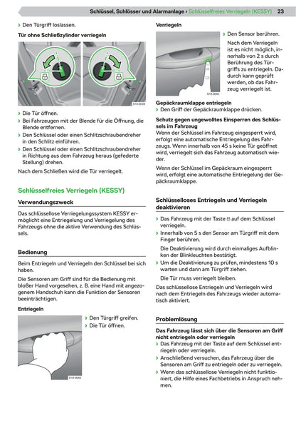 2019-2021 Skoda Superb Bedienungsanleitung | Deutsch