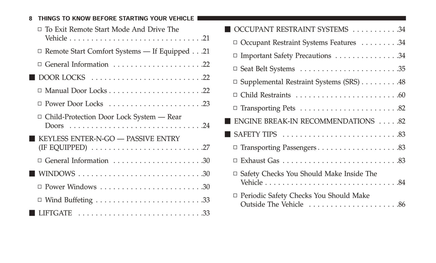 2017 Dodge Journey Owner's Manual | English