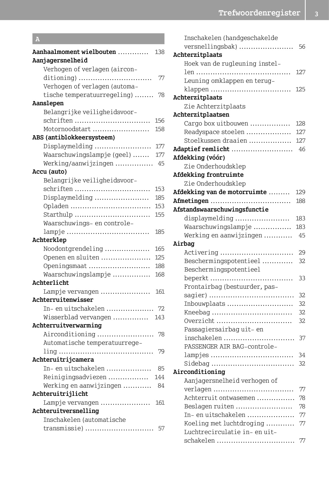 2014-2019 Smart Forfour Owner's Manual | Dutch