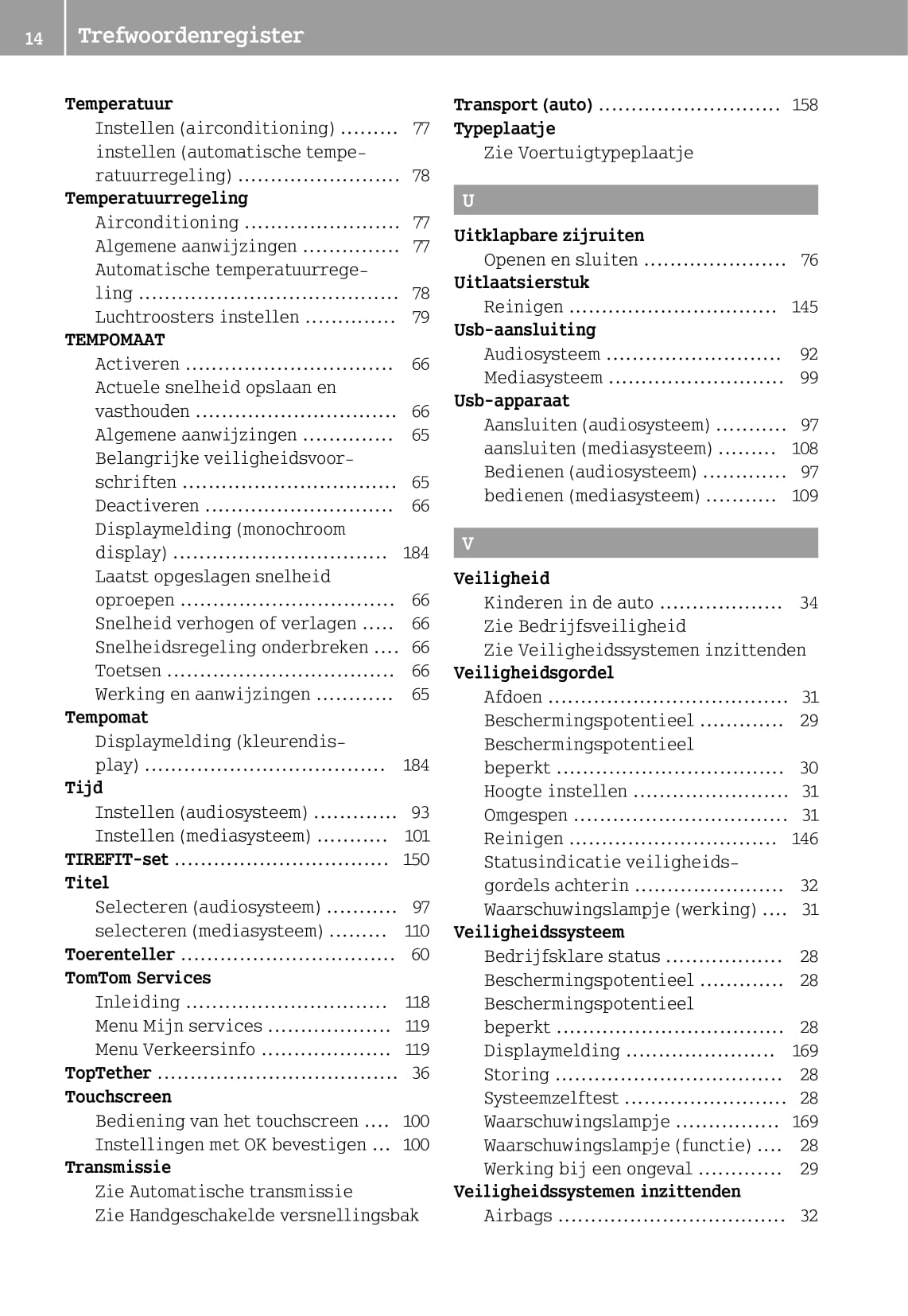 2014-2019 Smart Forfour Owner's Manual | Dutch