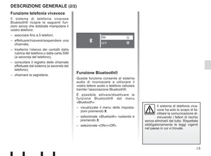 Renault Radio Connect R & GO Libretto D'istruzioni 2018