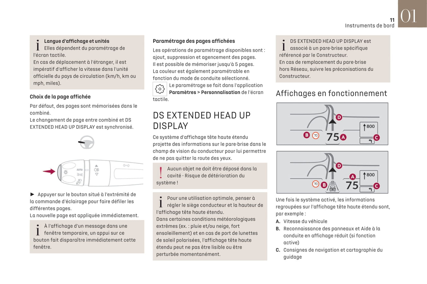 2021-2022 DS Automobiles DS 4 Owner's Manual | French