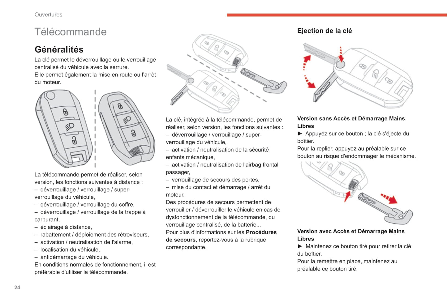 2019-2021 Citroën C3 Aircross Owner's Manual | French