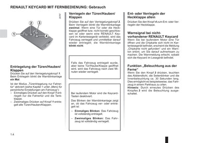 2015-2016 Renault Scénic/Grand Scénic Owner's Manual | German