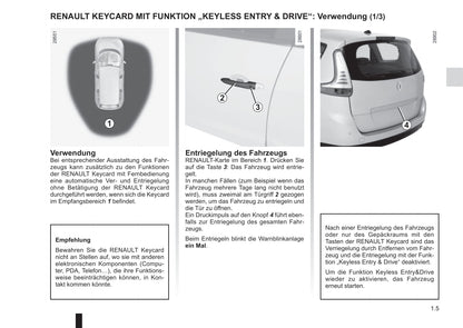 2015-2016 Renault Scénic/Grand Scénic Owner's Manual | German