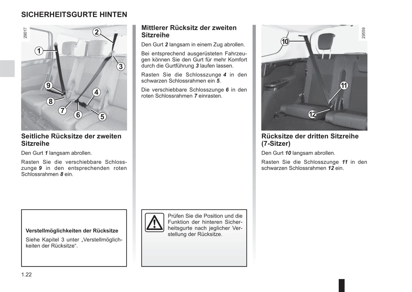 2015-2016 Renault Scénic/Grand Scénic Owner's Manual | German