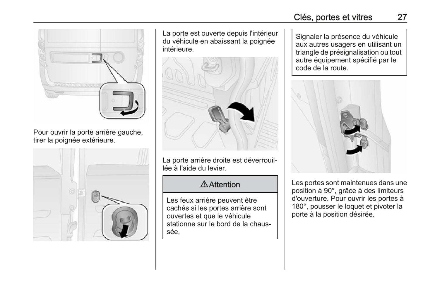 2017 Opel Combo Owner's Manual | French