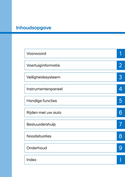 2021-2022 Hyundai Kona N Owner's Manual | Dutch