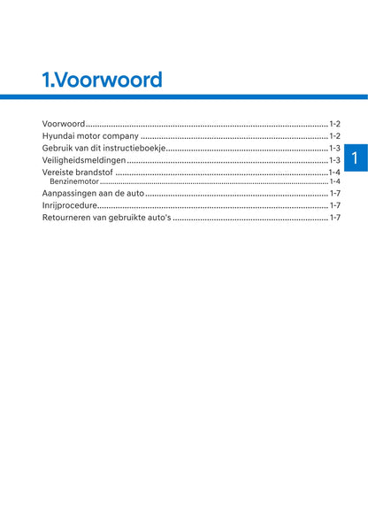 2021-2022 Hyundai Kona N Owner's Manual | Dutch