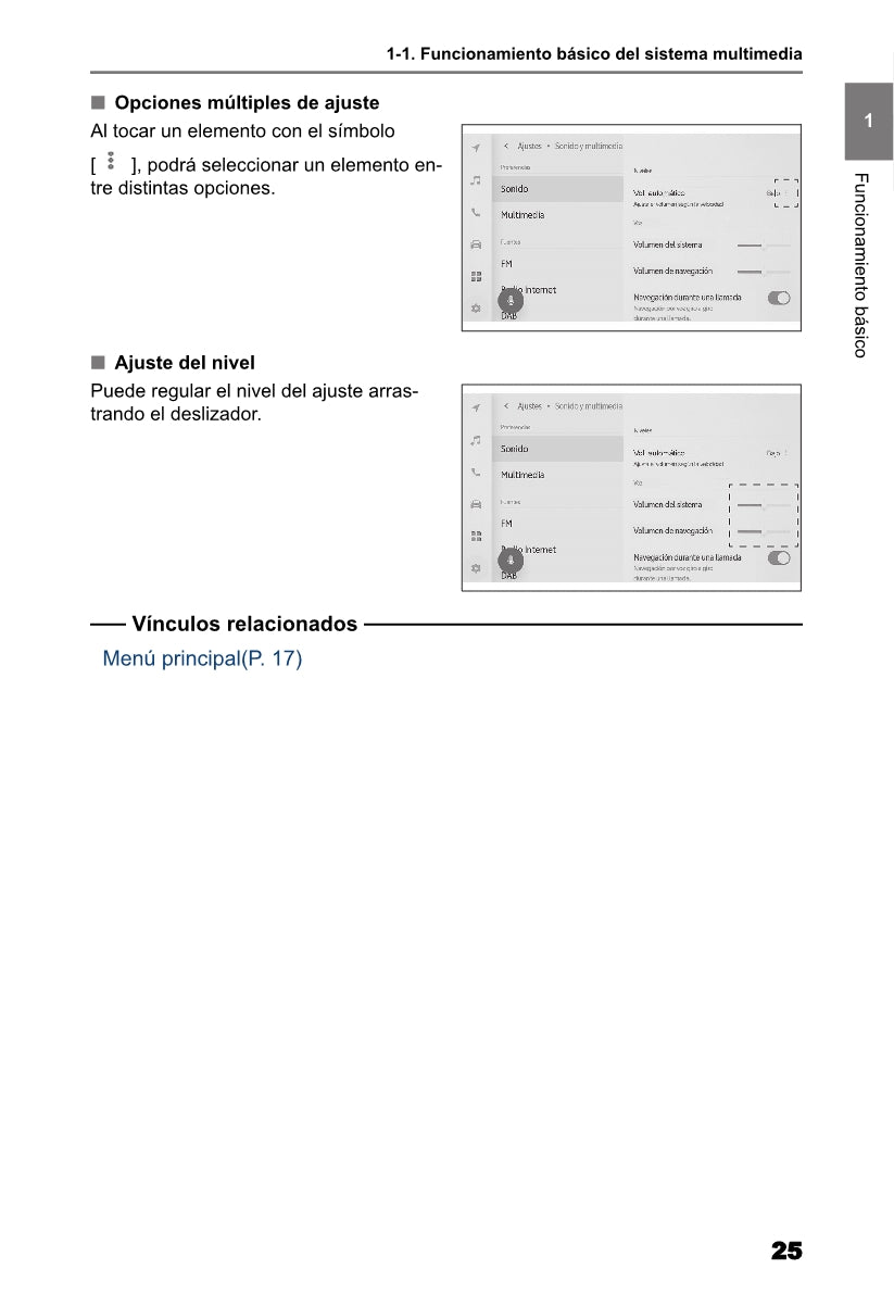 Toyota bZ4X Multimedia Manual de Instrucciones 2022 - 2023