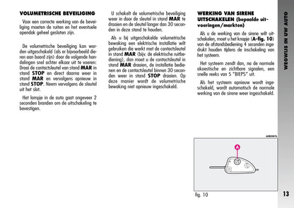 2003-2005 Alfa Romeo 156 GTA Owner's Manual | Dutch