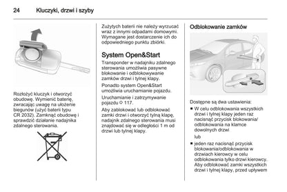 2012-2013 Opel Ampera Bedienungsanleitung | Polnisch