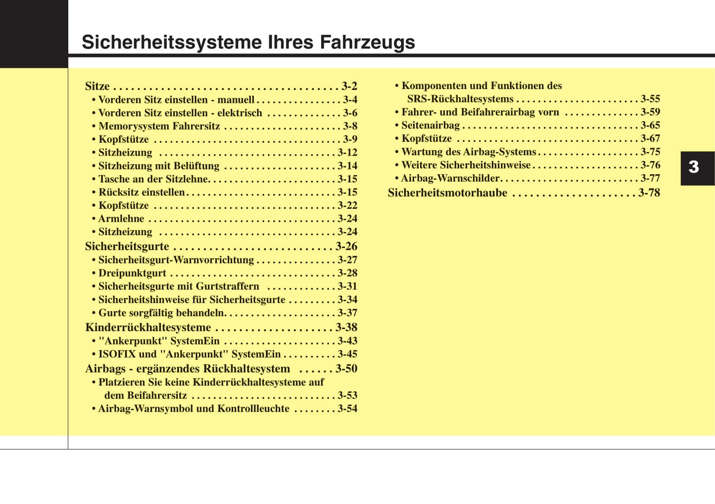 2015-2016 Hyundai Santa Fe Bedienungsanleitung | Deutsch