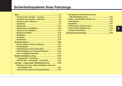 2015-2016 Hyundai Santa Fe Bedienungsanleitung | Deutsch