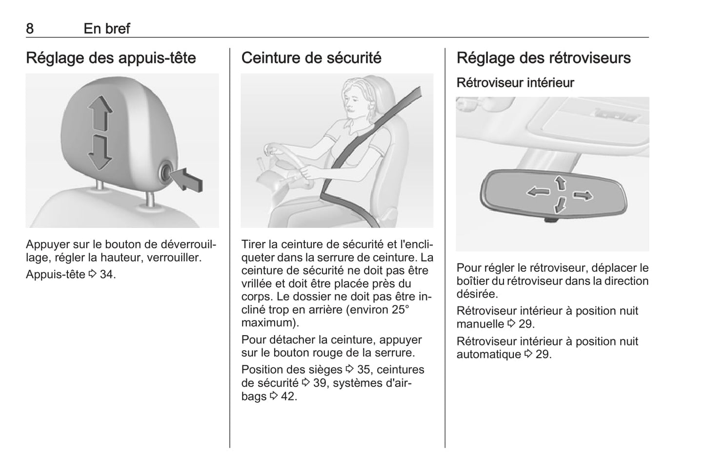 2016 Opel Adam Owner's Manual | French