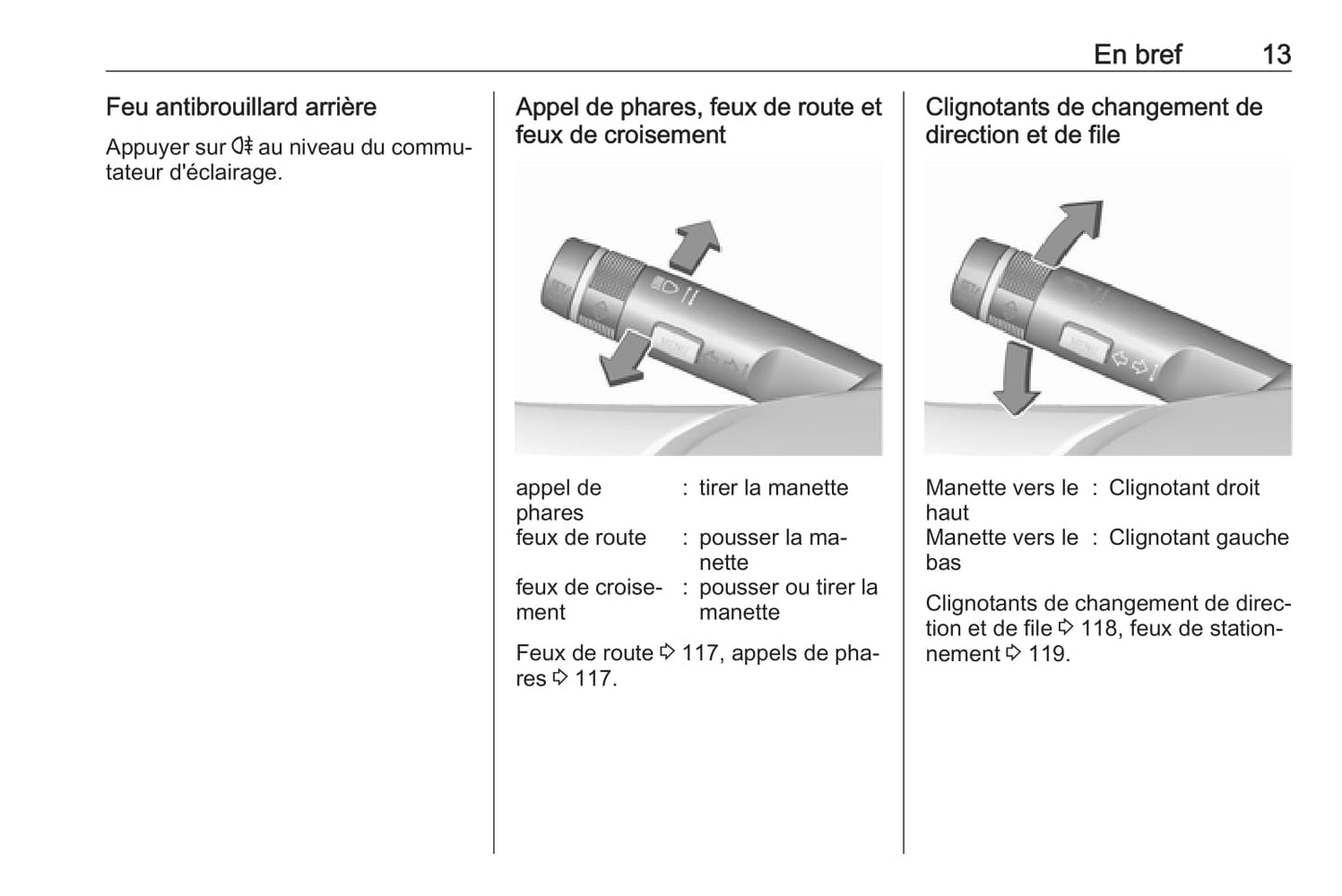 2016 Opel Adam Owner's Manual | French