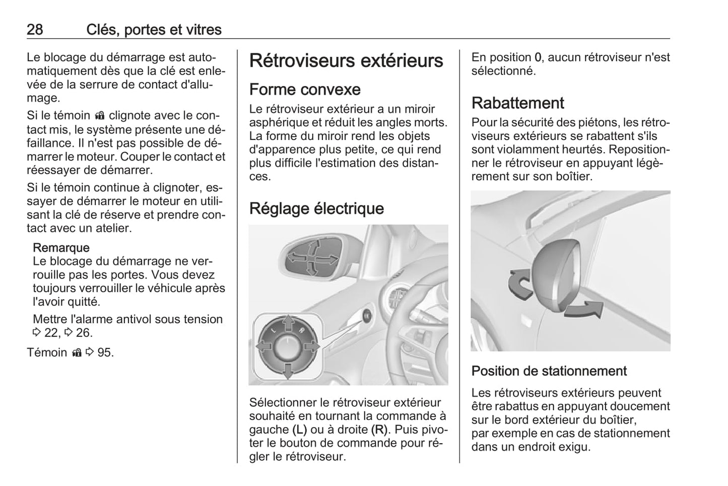 2016 Opel Adam Owner's Manual | French