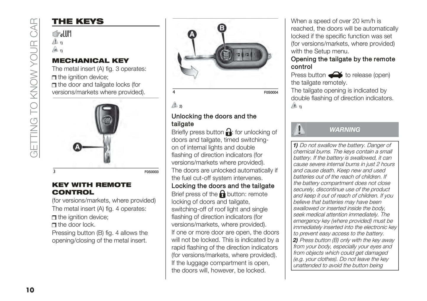 2021-2022 Fiat 500/500C Hybrid Owner's Manual | English