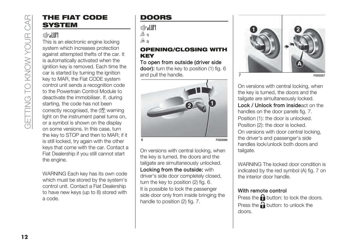 2021-2022 Fiat 500/500C Hybrid Owner's Manual | English