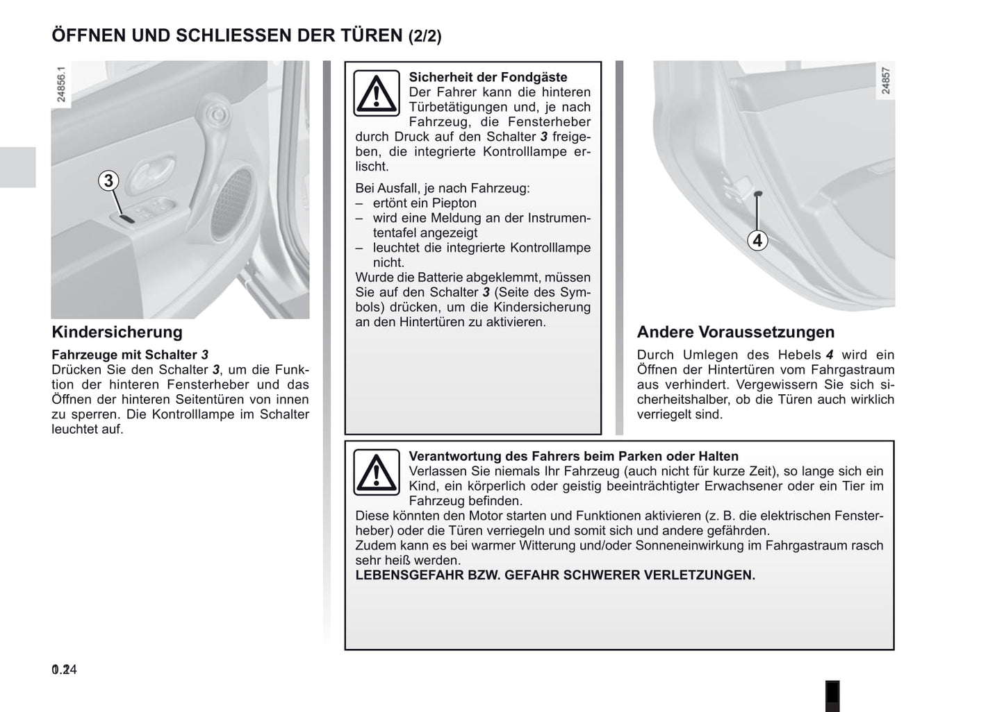 2012-2013 Renault Clio Bedienungsanleitung | Deutsch