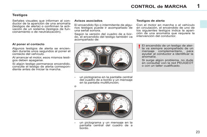 2013-2014 Peugeot 308 CC Owner's Manual | Spanish