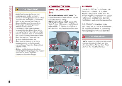 2017-2018 Fiat 500L Bedienungsanleitung | Deutsch