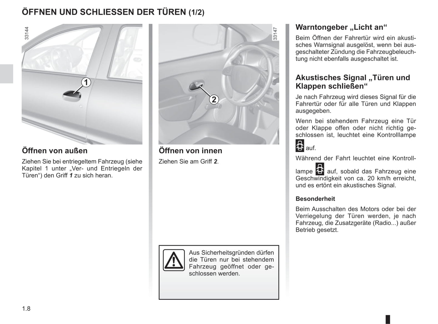 2013-2016 Dacia Logan/Logan MCV Owner's Manual | German