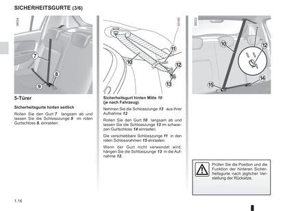 2013-2016 Dacia Logan Bedienungsanleitung | Deutsch